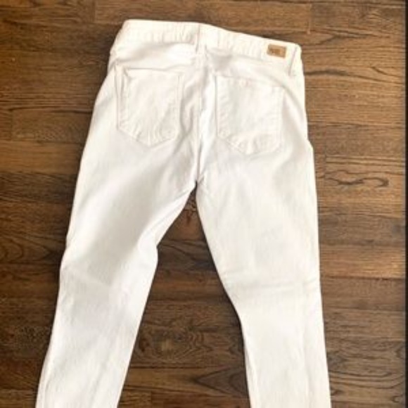Pure White Paige Verdugo Crop Jeans - Picture 4 of 7